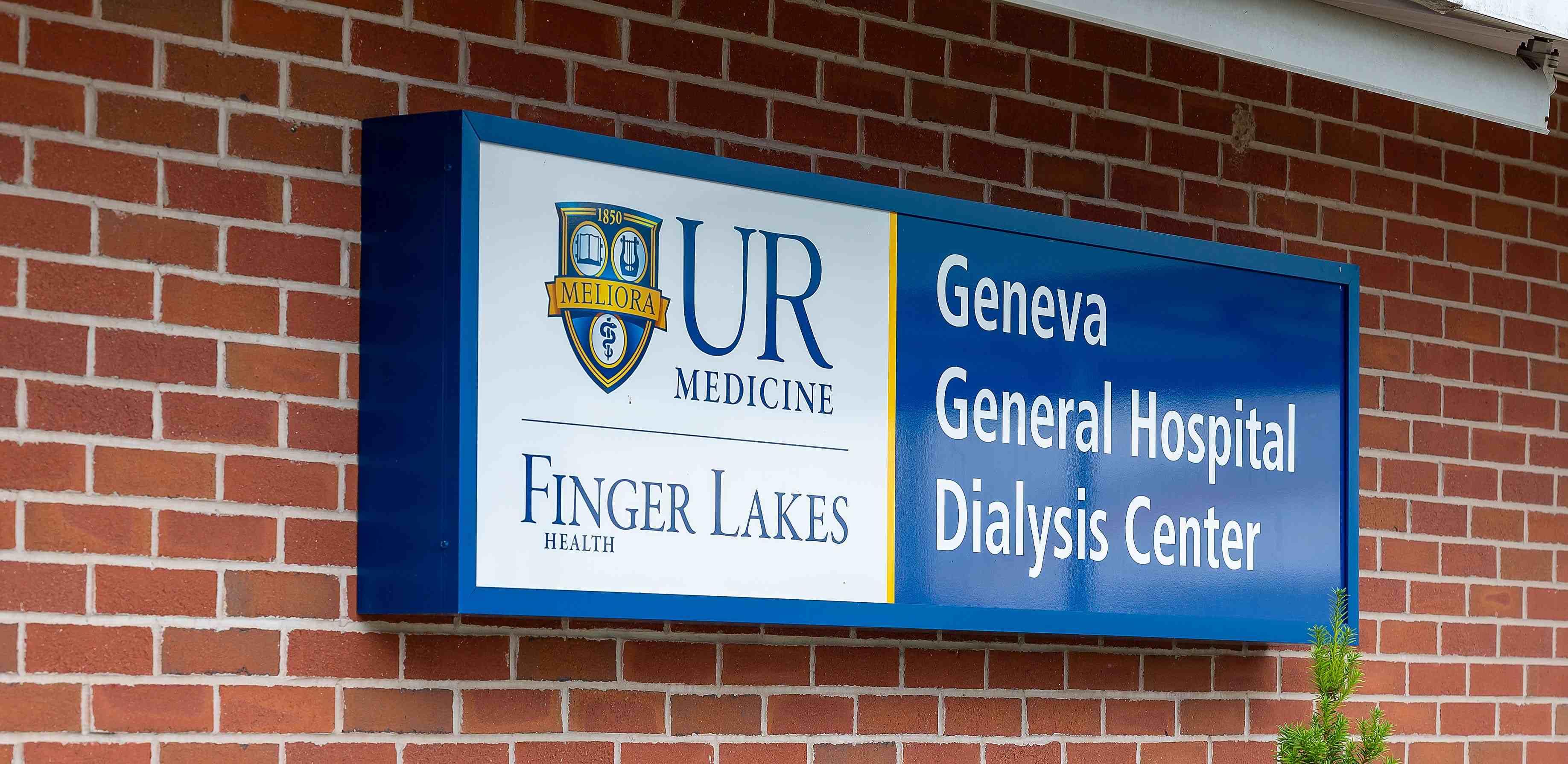 Dialysis Center Sign