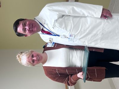 Devon and Dr. Acevedo