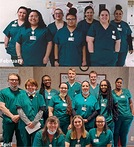 Photo of Feb and April Class