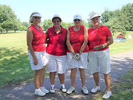 First place women’s team at the 2019 Geneva General Hospital Cardiac Rehab golf tournament