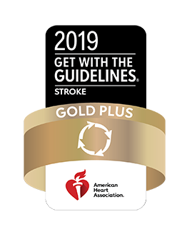 Gold Plus Stroke Award Image
