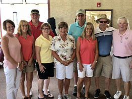 Photo of volunteers and staff