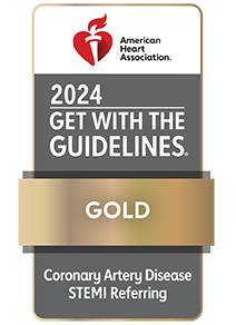 Get with the guidelines Gold Stemi logo