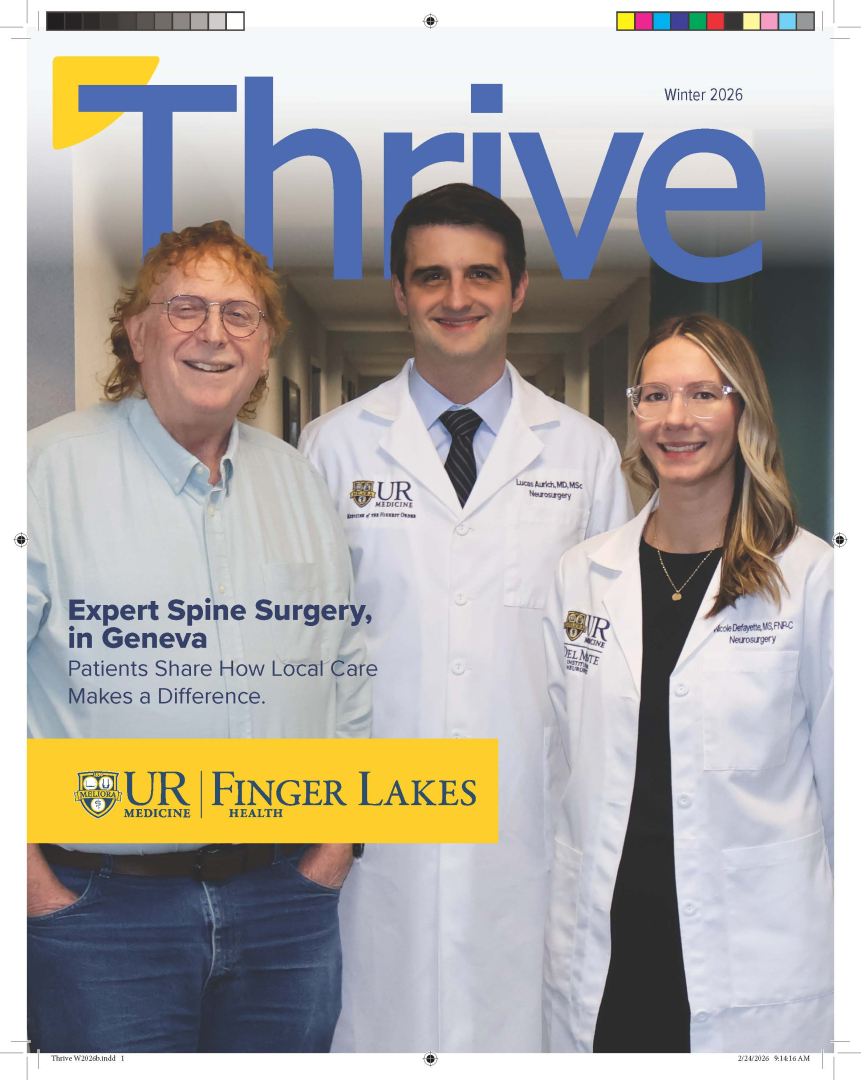 Thrive Magazine Cover