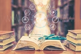 books with stethoscope